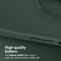 Accezz Leather Back Cover with MagSafe Apple iPhone 13 Pro - Cedar Green