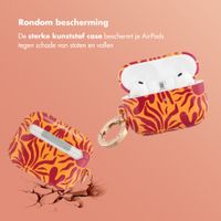 Selencia Vivid Case Apple AirPods Pro 3 - Tropical Vibes Apricot