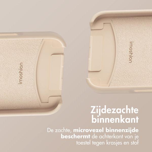 imoshion Color Backcover met afneembaar koord MagSafe Apple iPhone 16 - Nude