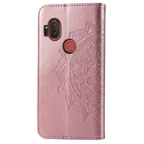 Mandala Bookcase Motorola One Hyper - Rosé Goud
