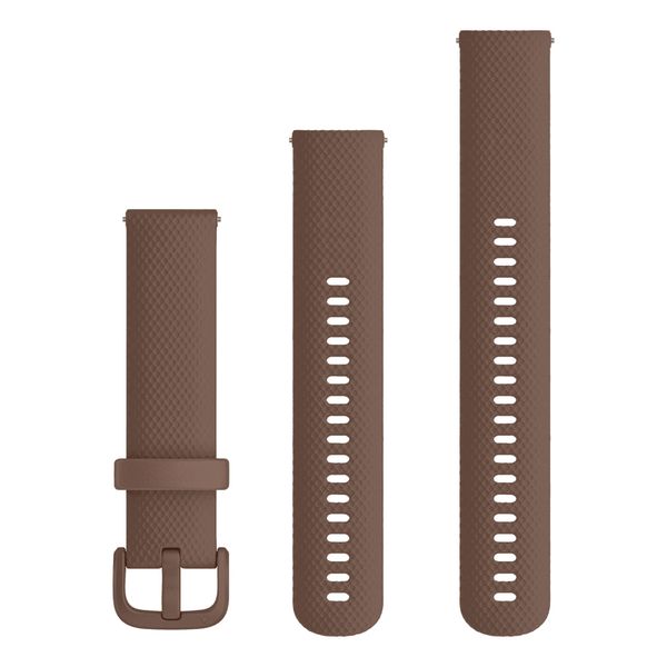 Garmin Siliconen bandje  - Garmin 20 mm aansluiting - Cocoa