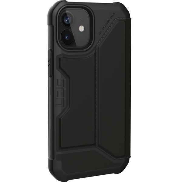 UAG Metropolis Bookcase iPhone 12 Mini - Zwart