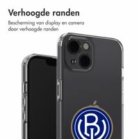 Clear Backcover Apple iPhone 13 - ASV Blauw-Wit