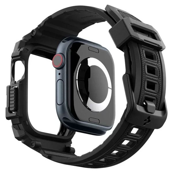 Spigen Rugged Armor™ Pro Case Apple Watch 10 - 42 mm - Matte Black