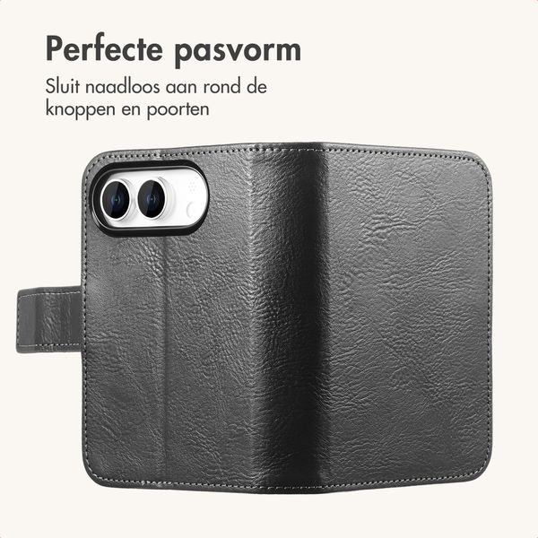 imoshion Luxe Bookcase Apple iPhone Duo - Zwart
