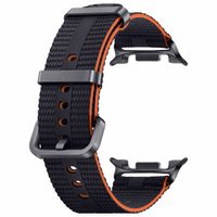 Samsung Originele Athleisure Band Samsung Galaxy Watch 8 (40/44mm) / Classic (46mm) - S/M - Graphite