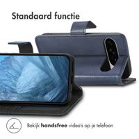 imoshion Luxe Bookcase Google Pixel 10 Pro XL - Donkerblauw