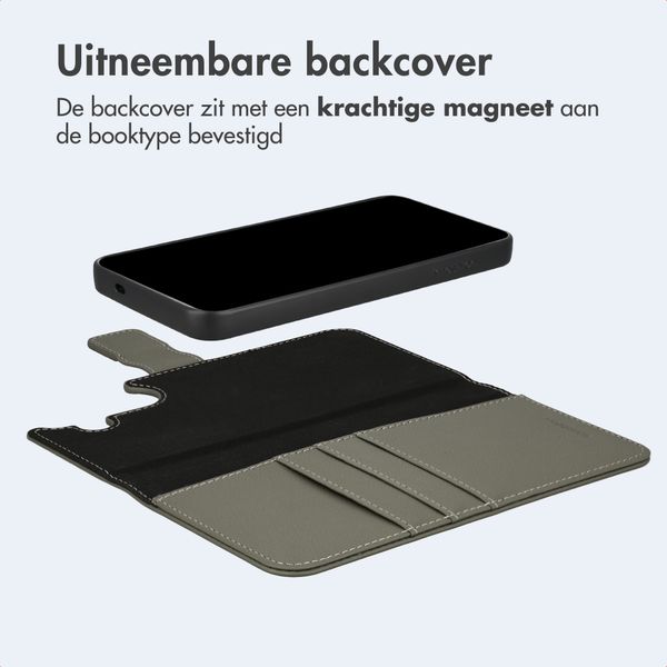 imoshion Uitneembare 2-in-1 Luxe Bookcase Samsung Galaxy S26 - Groen