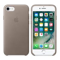 Apple Leather Backcover Apple iPhone SE (2022 / 2020) / 8 / 7 - Taupe