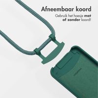 imoshion Color Backcover met afneembaar koord MagSafe Samsung Galaxy S24 / S25 - Donkergroen