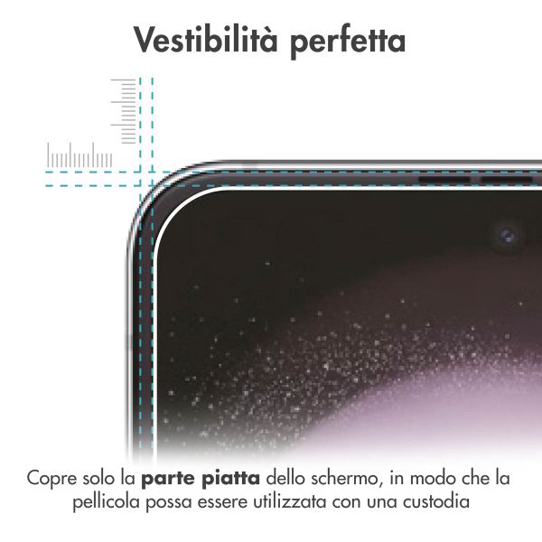 imoshion Screenprotector Folie 3 pack Samsung Galaxy Z Flip 5 / 6 / 7 FE