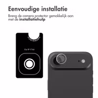 imoshion 2 Pack Camera lens protector Apple iPhone Air - Transparant