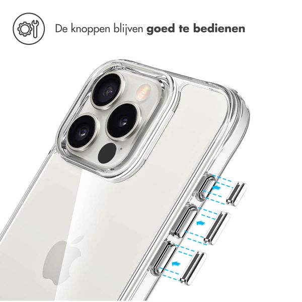 imoshion Rugged Air Case Apple iPhone 16 Pro - Transparant