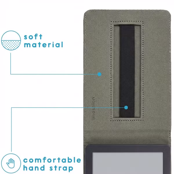 imoshion Stand Flipcase Kobo Clara Colour / BW - Lichtgroen