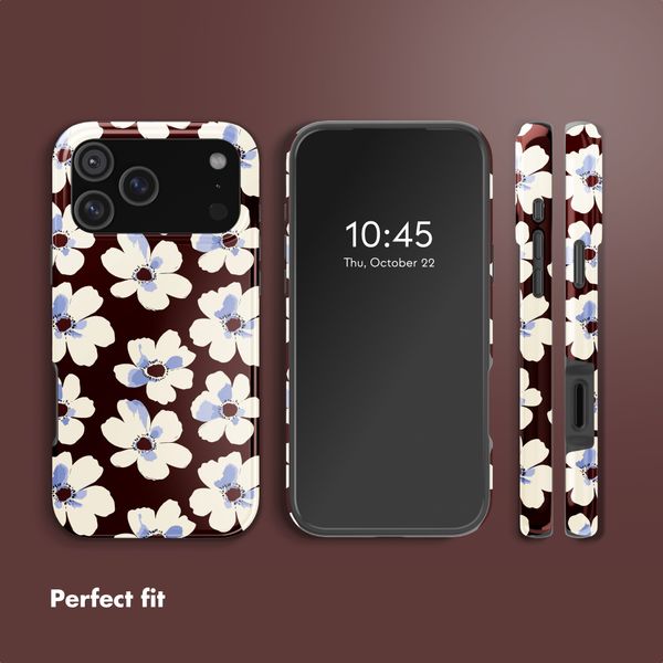 Selencia Vivid Back Cover with MagSafe Apple iPhone 17 Pro Max - Choco Flower Pop