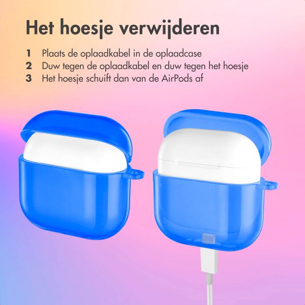 imoshion Neon Case Apple AirPods 4 - Kobaltblauw