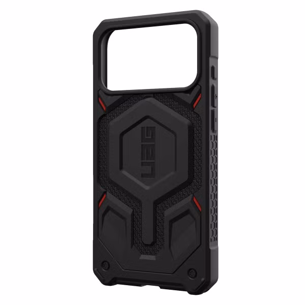 UAG Monarch Pro Backcover Apple iPhone 17 Pro - Kevlar Black