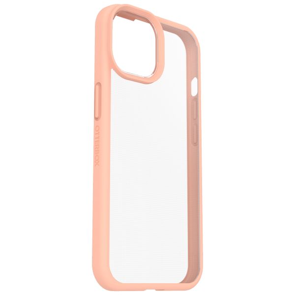 OtterBox React Backcover iPhone 15 - Transparant / Peach