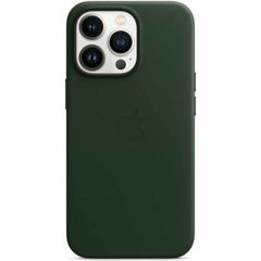 Apple Leather Backcover MagSafe Apple iPhone 13 Pro - Sequoia Green
