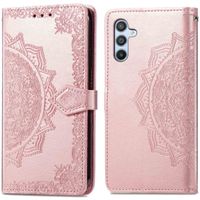 imoshion Mandala Bookcase Samsung Galaxy A34 (5G) - Rosé Goud