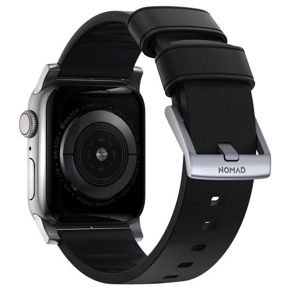 Nomad Active Pro Band Apple Watch Series 1 t/m 11 / SE / Ultra (44/45/46/49 mm) - Black / Silver