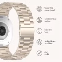 imoshion Stalen bandje  - Universeel 20 mm aansluiting - Starlight