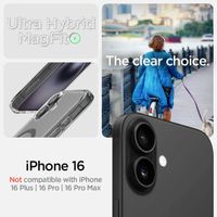 Spigen Ultra Hybrid Backcover MagSafe Apple iPhone 16 - Carbon Fiber