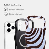 Selencia Vivid Wavy Backcover met MagSafe Apple iPhone 17 Pro Max - Dream Swirl Chocolate