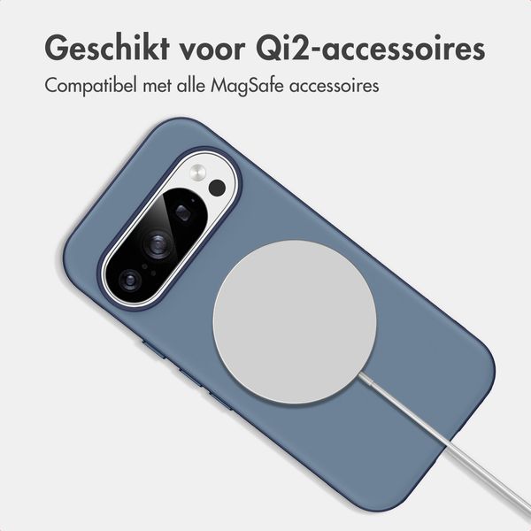 imoshion Color Backcover met Thin MagSafe Ring Google Pixel 11 / 11 Pro / 10 / 10 Pro - Donkerblauw