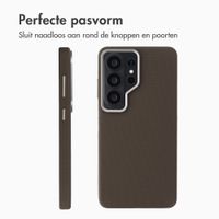 Accezz Mesh Backcover met MagSafe Samsung Galaxy S26 Ultra - Bruin