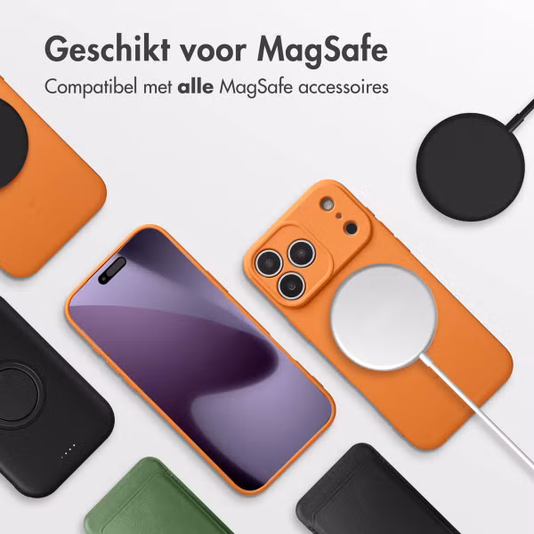 imoshion Color Backcover met MagSafe Apple iPhone 17 Pro Max - Neon Orange