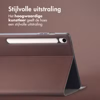 Accezz Classic Tablet Case Samsung Galaxy Tab S10 Lite / S9 11.0 inch / Tab S10 FE / S9 FE 10.9 inch - Bruin