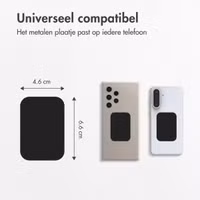 imoshion Magnetisch Plaatje 2-pack voor magnetische houders - Zwart