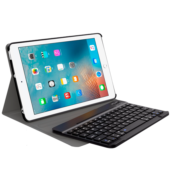 Bluetooth Keyboard Bookcase iPad 4 (2012) 9.7 inch / 3 (2012) 9.7 inch / 2 (2011) 9.7 inch - Rosé Goud