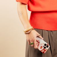 Selencia Vivid Backcover Apple iPhone 17 - Vintage Peony