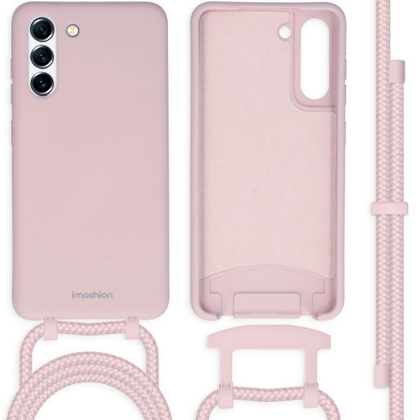 imoshion Color Backcover met afneembaar koord Samsung Galaxy S21 FE - Roze