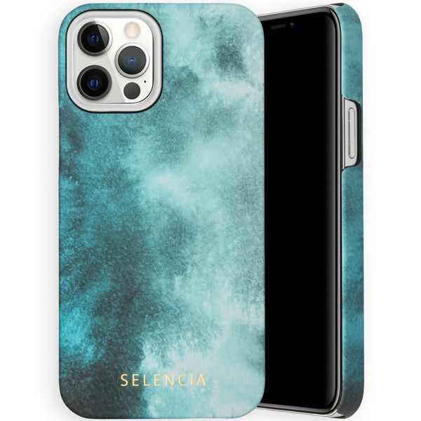 Selencia Maya Fashion Backcover iPhone 12 (Pro) - Air Blue