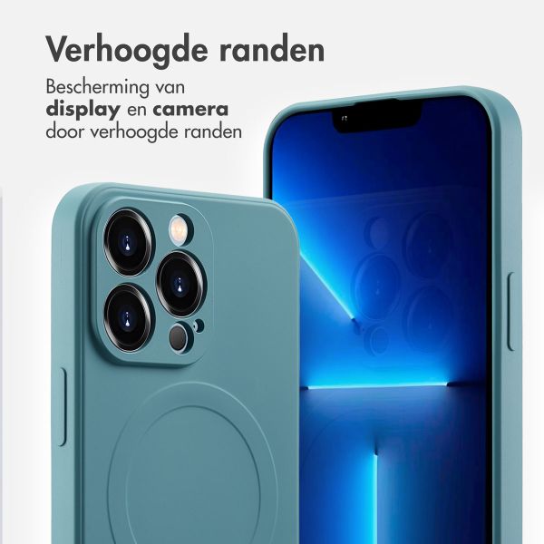 imoshion Color Backcover met MagSafe Apple iPhone 13 Pro - Smoke Green