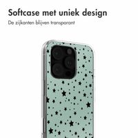 imoshion Design hoesje Apple iPhone 16 Pro - Stars Mint