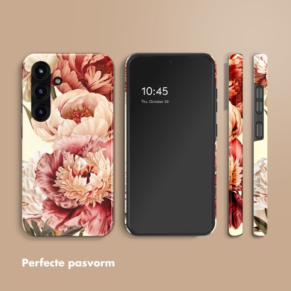 Selencia Vivid Backcover Samsung Galaxy S25 - Vintage Peony