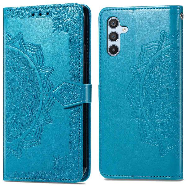 imoshion Mandala Bookcase Samsung Galaxy A54 (5G) - Turquoise