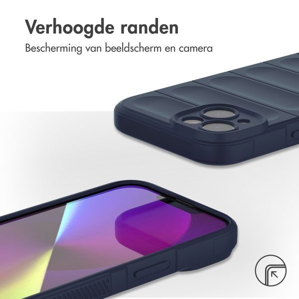 imoshion EasyGrip Backcover iPhone 14 - Donkerblauw