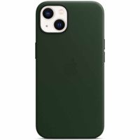 Apple Leather Backcover MagSafe iPhone 13 - Sequoia Green