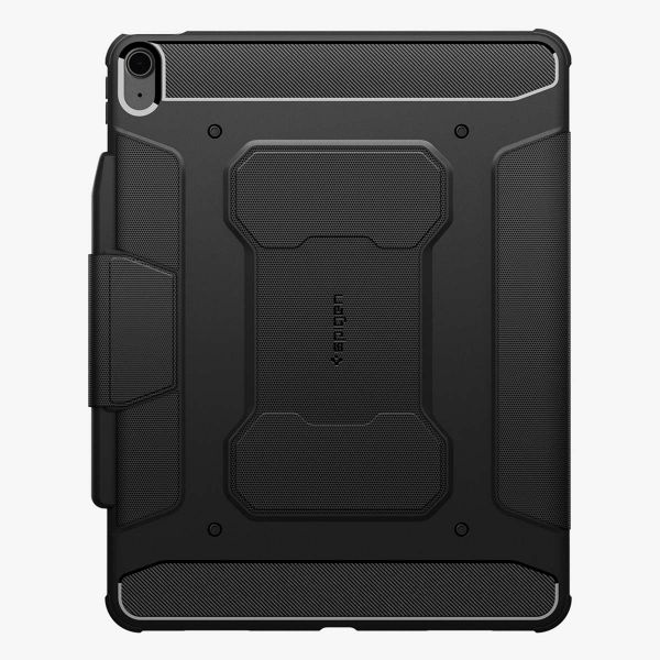 Spigen Rugged Armor Pro Bookcase iPad Air 13 inch (2024) M2 - Black