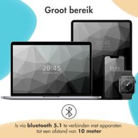 imoshion Draadloze Kinderkoptelefoon Unicorn LED Light - Decibelbegrenzer - Met AUX kabel - Soft Blue / Yellow