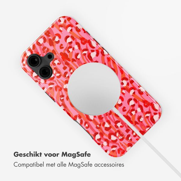 Selencia Vivid Tough Backcover met MagSafe Apple iPhone 16 - Wild Spots Lipstick