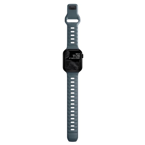 Nomad Sport band FKM Apple Watch Series 1 t/m 9 / SE (38/40/41 mm) | Series 10 (42 mm) - Marine Blue