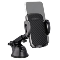 imoshion Telefoonhouder auto - Verstelbaar - Universeel - Carbon - Dashboard / Raam - Zwart