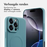 imoshion Color Backcover met MagSafe Apple iPhone 16 Pro Max - Smoke Green