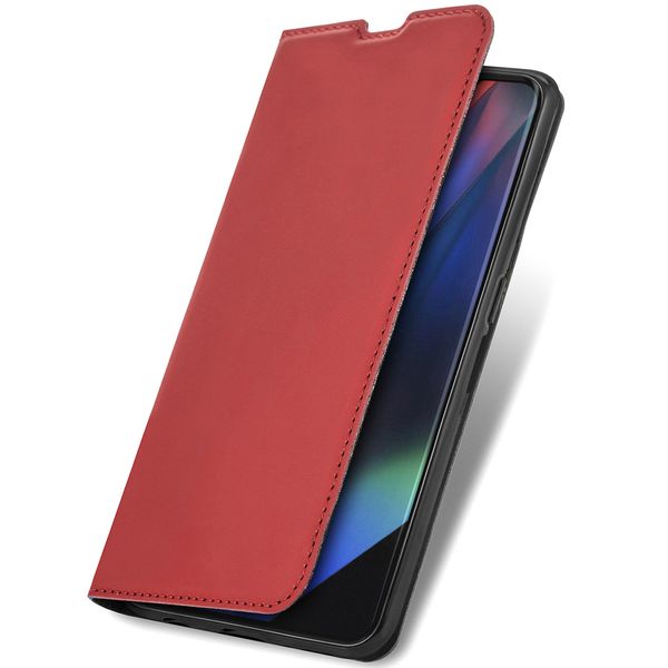 imoshion Slim Folio Bookcase Oppo Find X3 Pro 5G - Rood